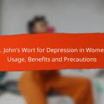 St. John’s Wort for Depression in Women: Usage, Benefits and Precautions
